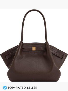 Medium Vegan Leather Tote Bag Everyday Handbag Shoulder Crossbody Work Chic